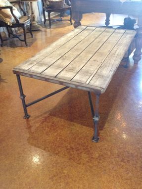 Custom Made Reclaimed Mason Board Table