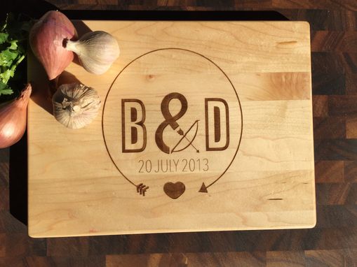 Custom Made Custom Personalized Engraving Cutting Board