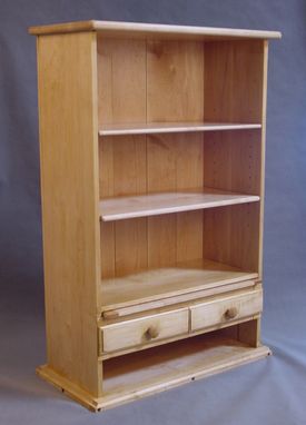Custom Made Maple Bookcase