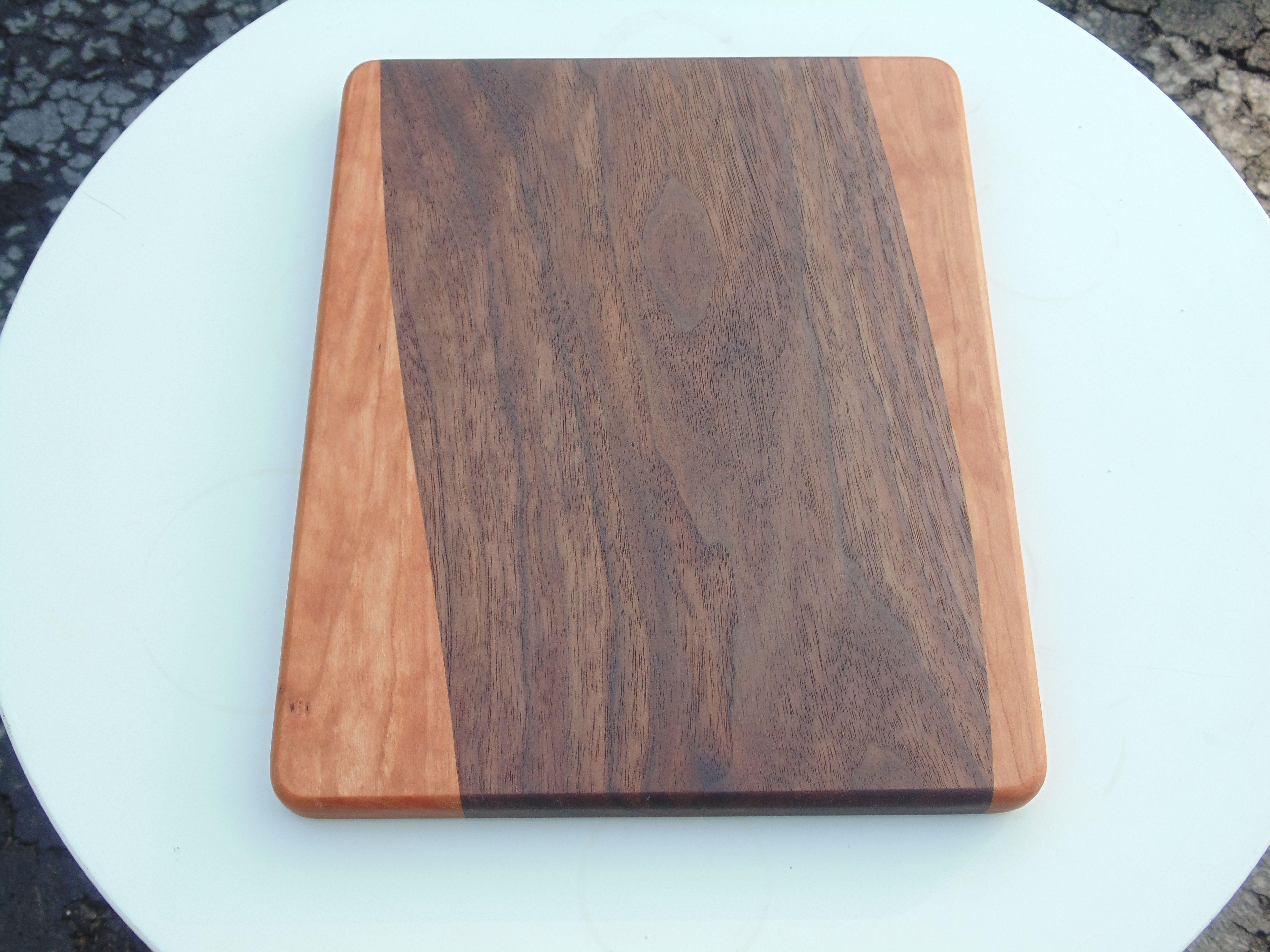 Custom Made Walnutcherry Cutting Board By Insight Woodworking Llc 