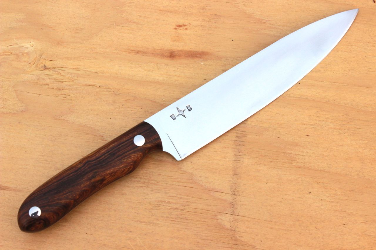 Hand Crafted Firecreekforge.Com Hand Made Chef's Knife High Carbon ...