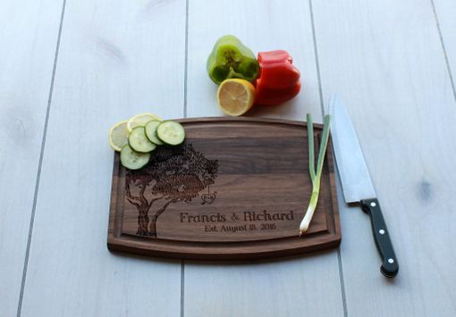 Custom Made Personalized Cutting Board, Engraved Cutting Board, Custom Wedding Gift – Cba-Wal-Francis & Richard