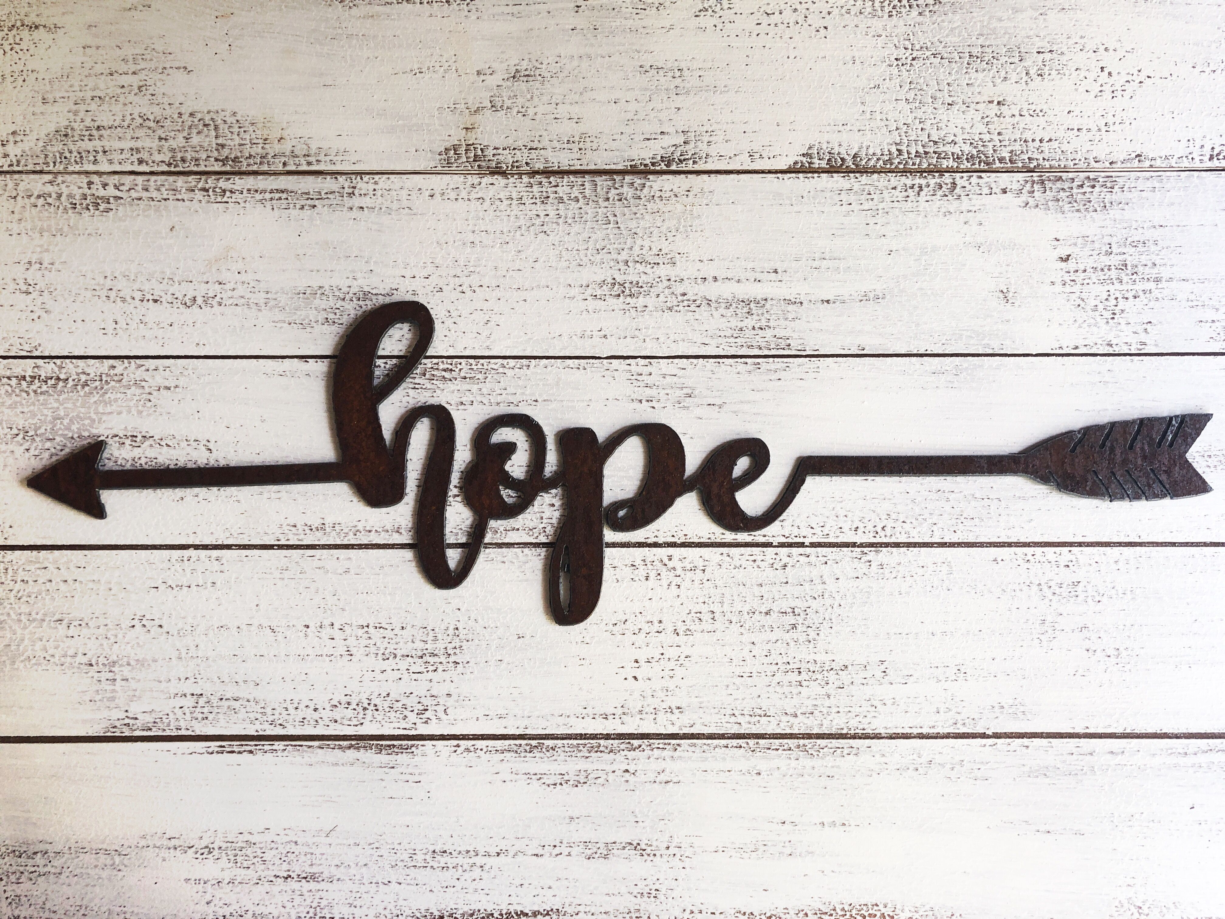 Custom Rustic Metal Art Signs by Urban Mining Company