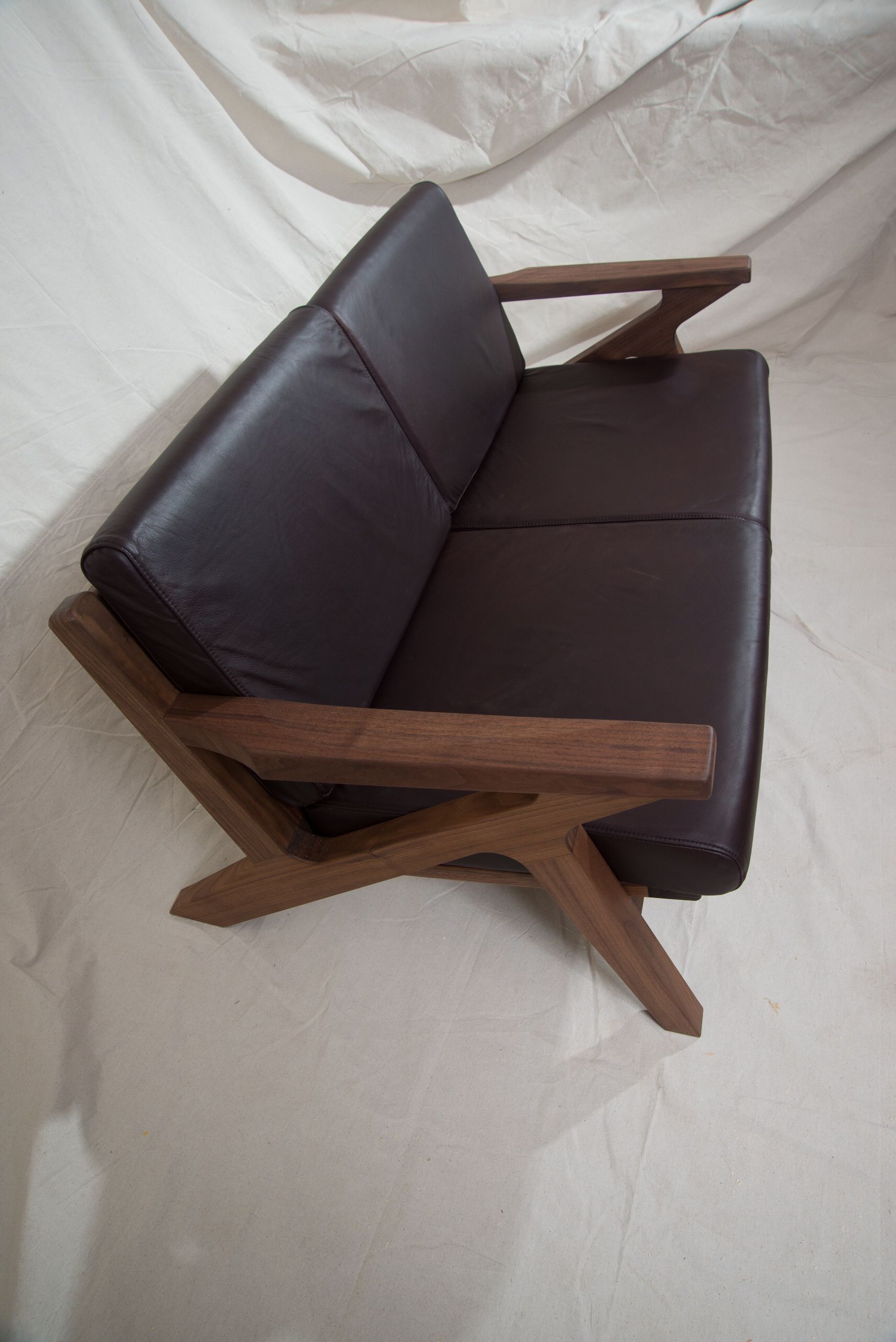 Buy Handmade Danish Modern Z Chair, made to order from Jason Straw