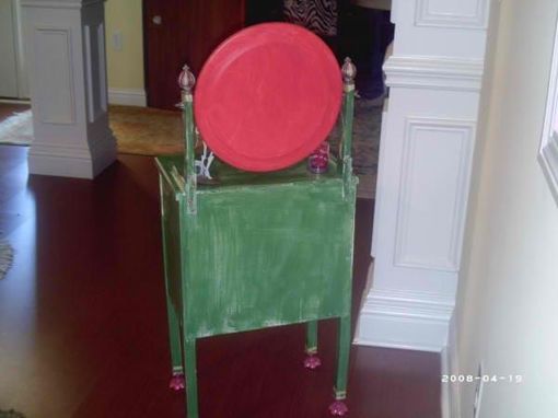 Custom Made Sale Now Childs Vanity Made From Recycled Wood And Metal Flower Legs