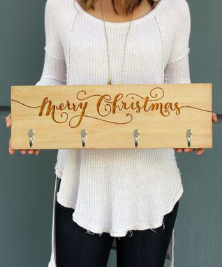 Custom Made Custom Christmas Stocking Hangers-Cr-Nw-Xmas