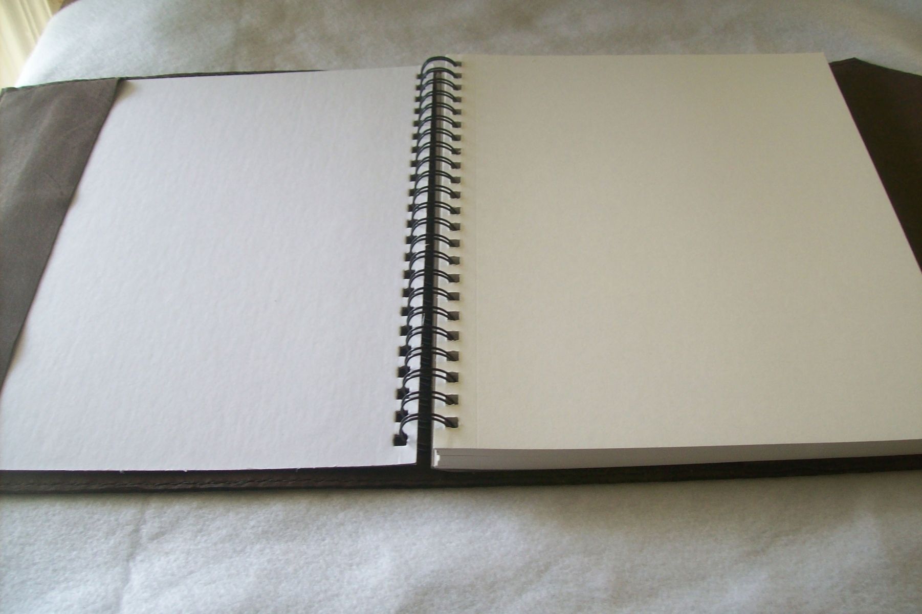 Buy Handmade Sketchbook Cover Made To Order From Kerrys Custom Leather