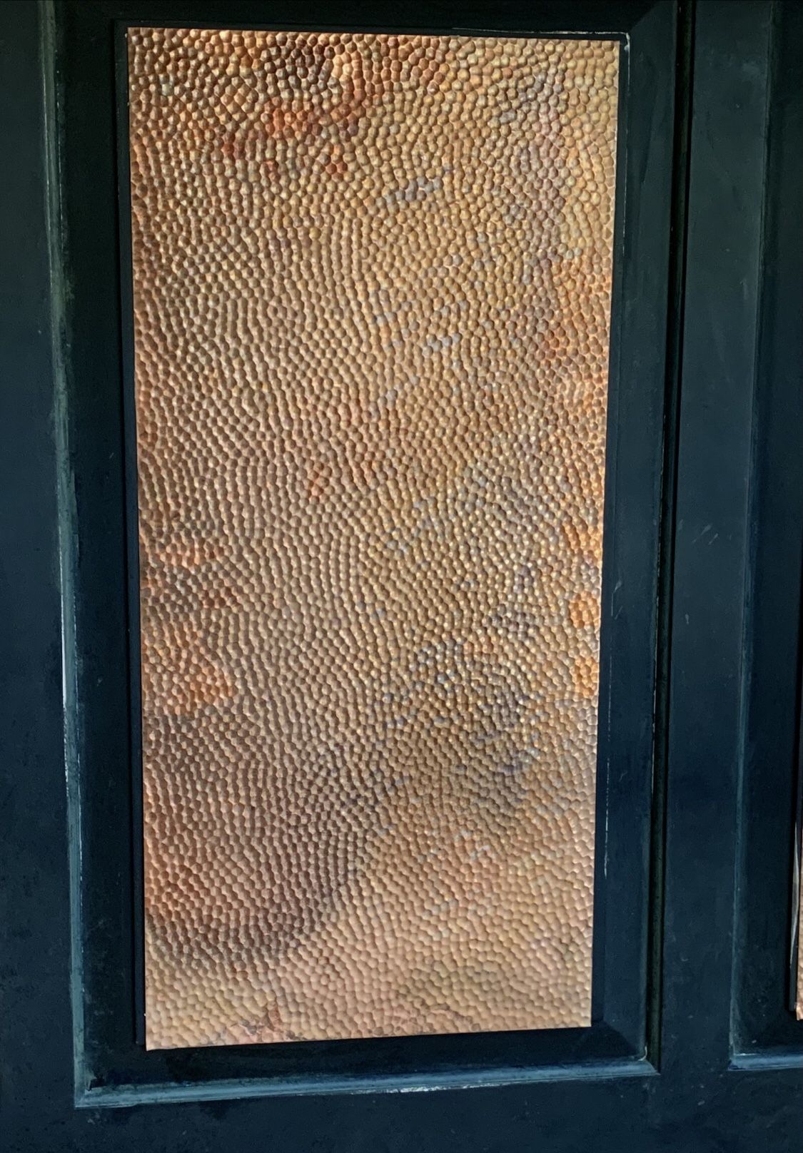 Custom Hammered Copper Panels by Copper is My Canvas