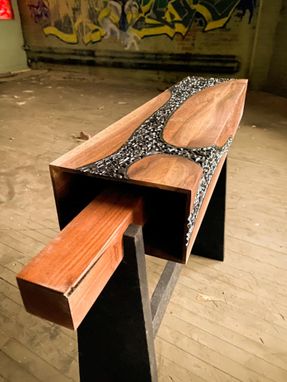 Custom Made Sculptural Hallway Table