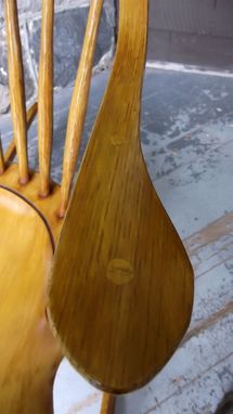 Custom Made Continuous Arm Rocking Chair