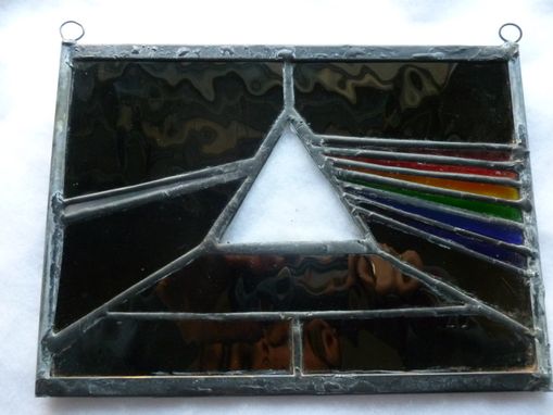 Custom Made Stained Glass Pink Floyd Album Art