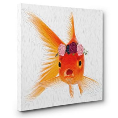 Custom Made Fish Canvas Wall Art