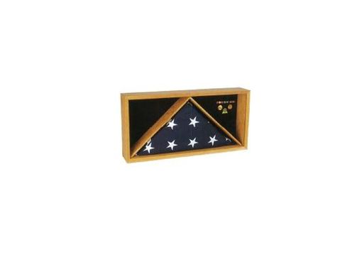 Custom Made Rectangle Flag Medal Case Medal Flag Frame
