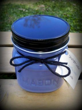 Custom Made 8oz Soy Candles In Mason Jars