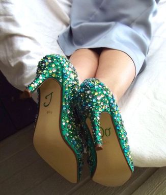 Custom Made Custom Made Crystal Shoes