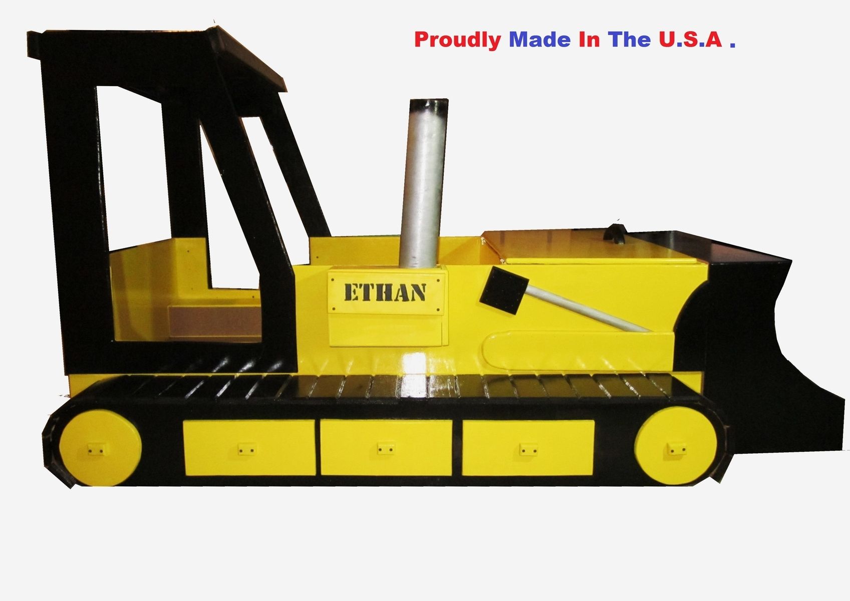 Custom Bulldozer Bed Toddler To Twin Convertible By Sonoran Sandman Custom Bulldozer Bed Toddler To Twin Convertible By Sonoran Sandman Custommade Com