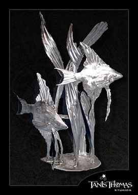 Custom Made Aluminum Fish Metal Sculptures