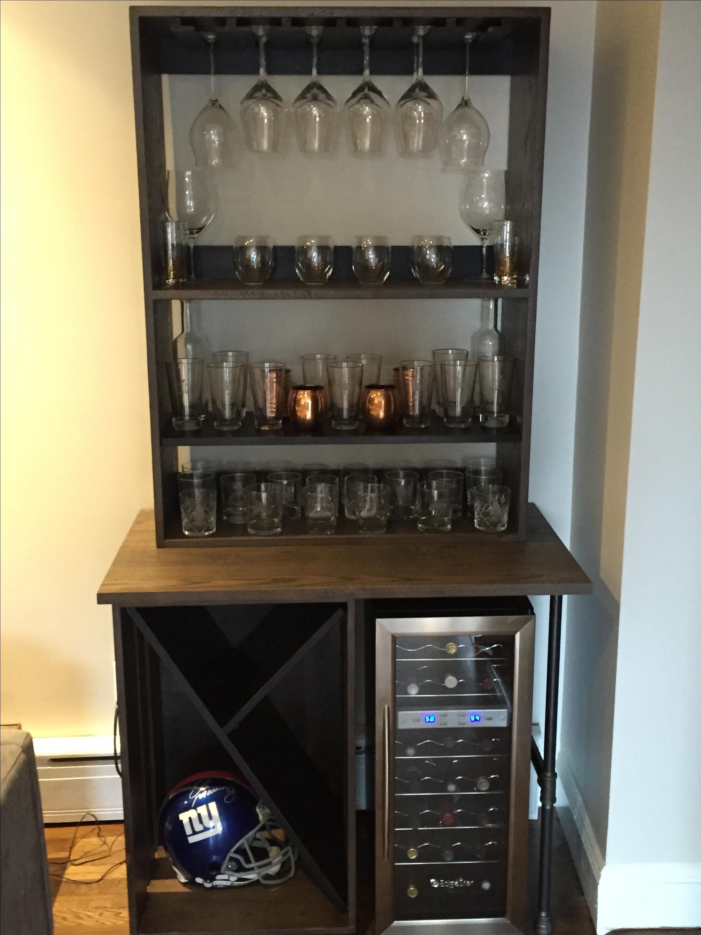 Custom Made Wine Bar   Wine Rack By M.karl, Llc 