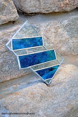 Custom Made "Diamonds" - Stained Glass Jewelry/Keepsake Boxes