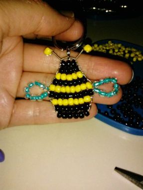 Custom Made Beaded Insect And Animal Keychains/Zipper Pulls