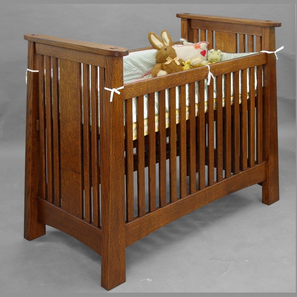 Custom Made Euro Crib by Dryad Studios