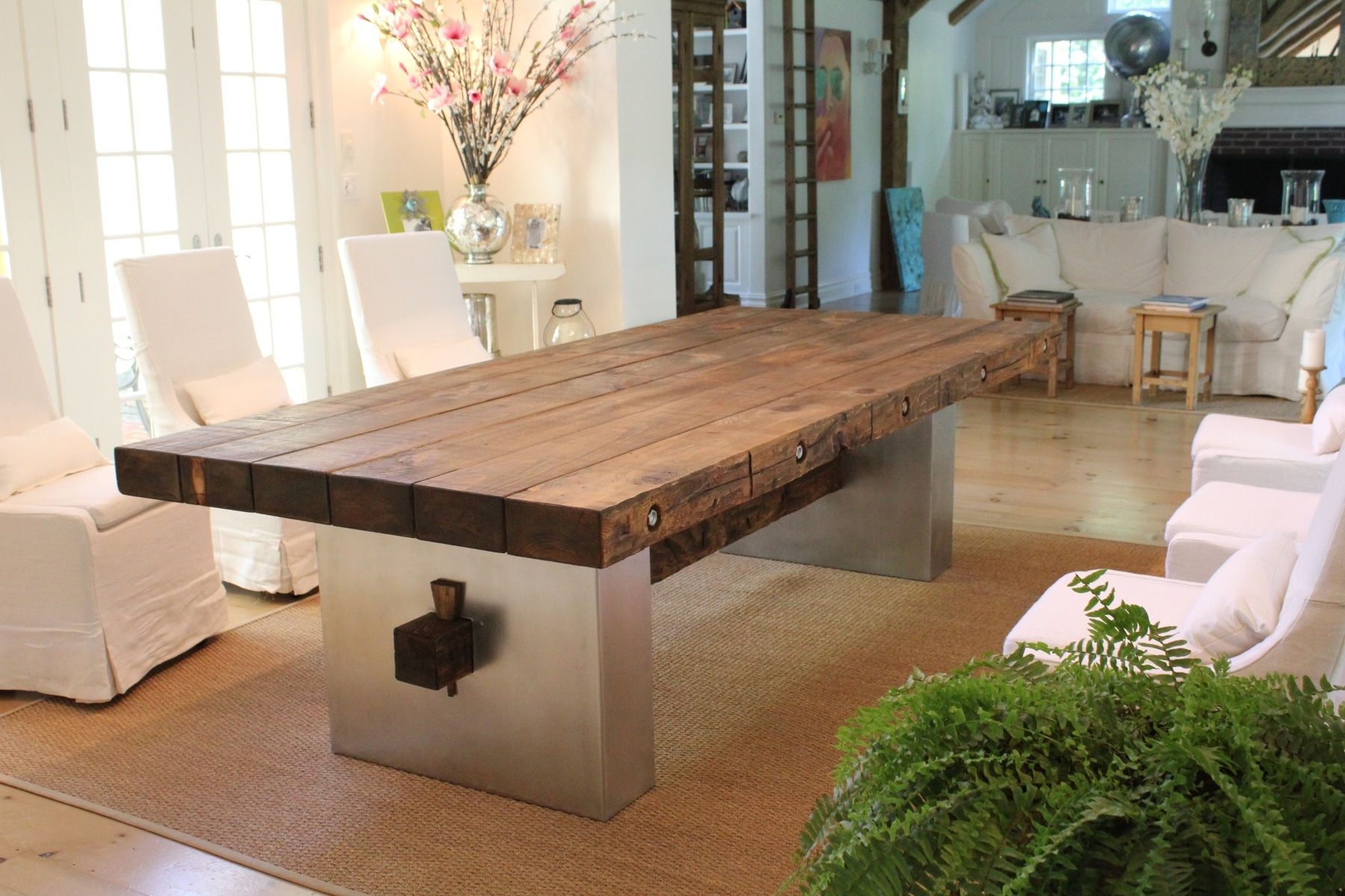 Custom Barn Wood Dining Table by J.R Signature Creations ...