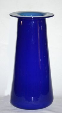 Custom Made Blown Glass Vases