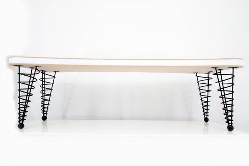 Custom Made Un-Upholstered Modern Bench