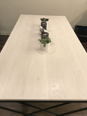 Custom Made Shadow X Dining Table