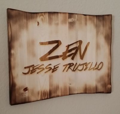 Custom Made Rustic Hardwood Signs