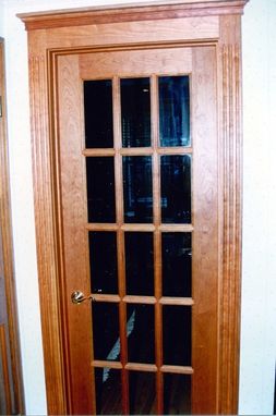 Custom Made Interior Cherry Door