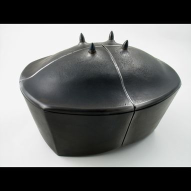 Custom Made Hand-Forged Steel Container