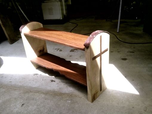 Custom Made Maple Prayer Bench