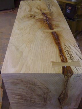 Custom Made Log Coffee Table