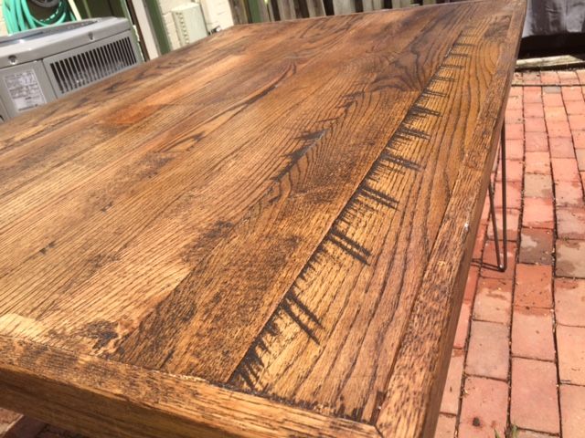 Hand Crafted Custom Sized Reclaimed Wood Desktops By O E Woodworks Hand Crafted Custom Sized Reclaimed Wood Desktops By O E Woodworks Custommade Com