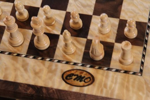 Custom Made Custom Veneered Chessboard