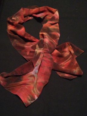 Custom Made Rusted Star Silk Scarf
