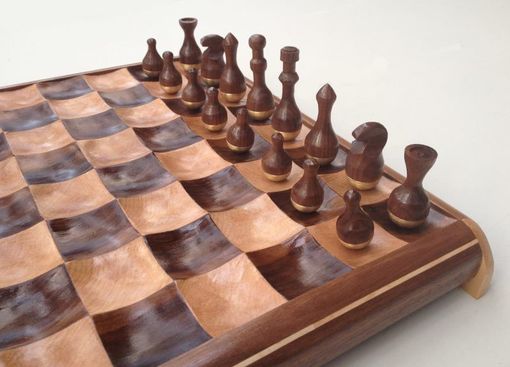 Custom Made Not Flat Wobble Chess Set