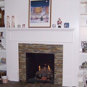 Custom Made Custom Colonial Fireplace Mantel