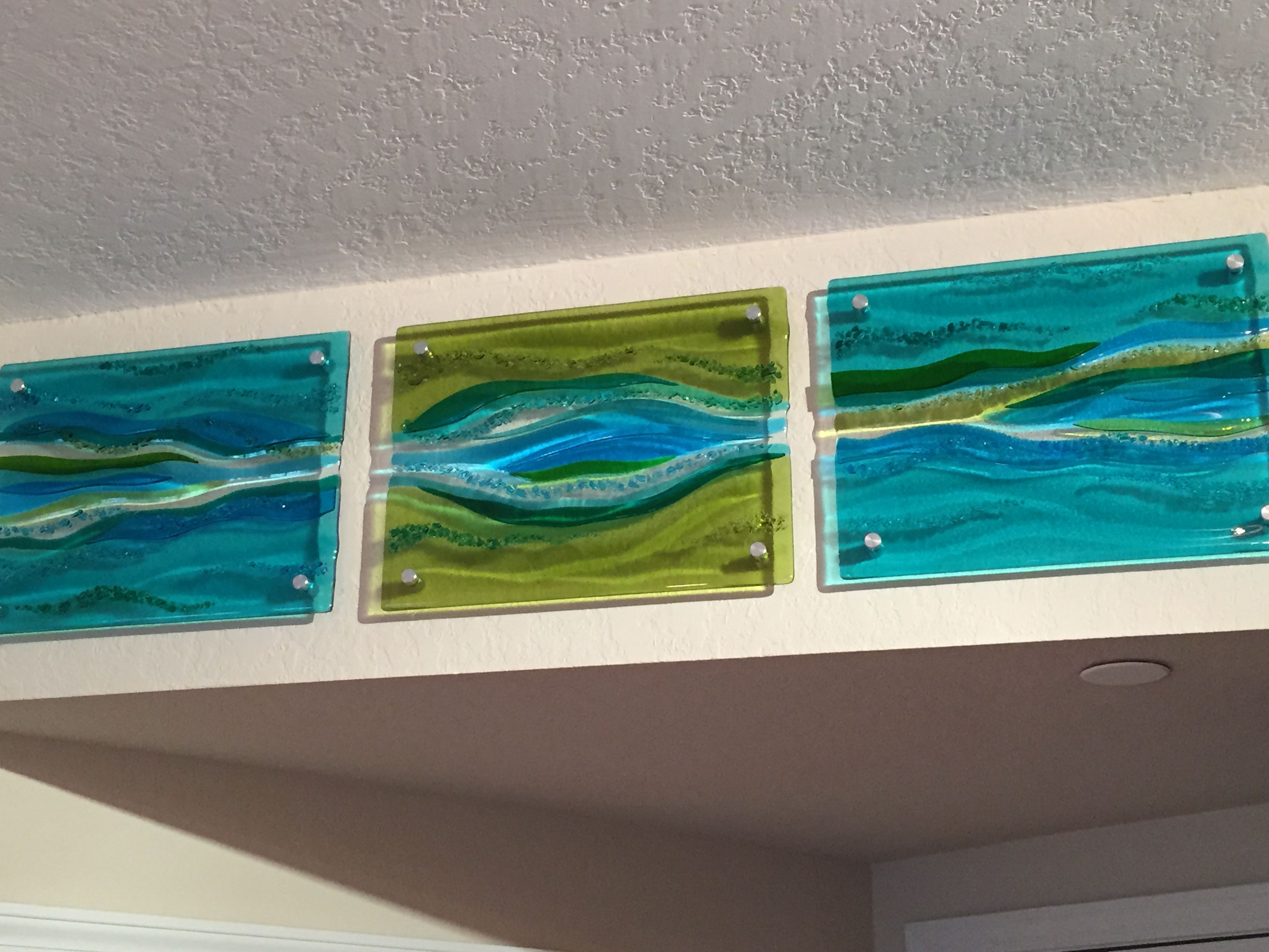 Hand Crafted Custom Fused Glass Panels by J.M. Fusions LLC