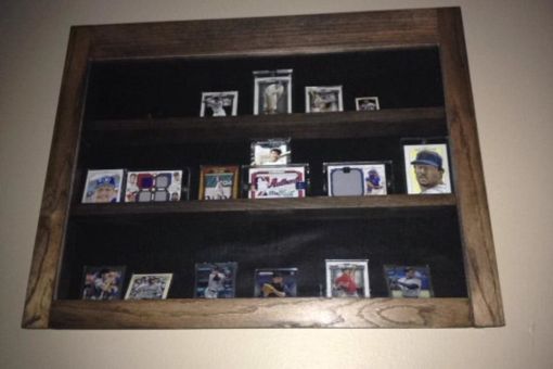 Custom Made Sports Card Display Case