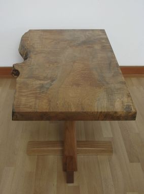 Custom Made Spalted/Curly Oregon Maple Coffee Table