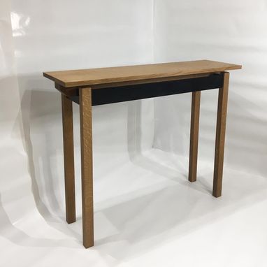 Custom Made Quartersawn White Oak Hall Table  ( Uss Enterprise Table)