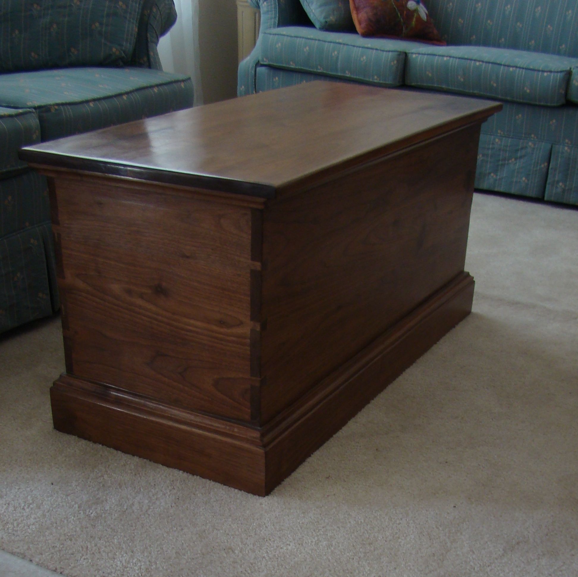 Hand Made Blanket Chest by Tom's WoodArt