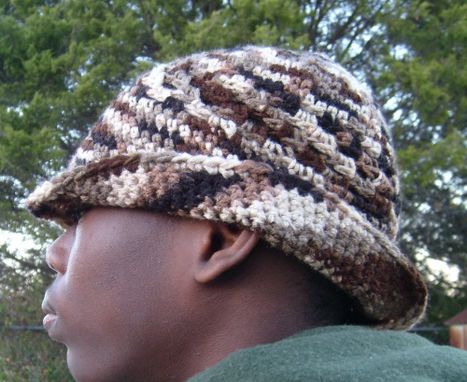 Custom Made Stylin' Hat For Men /Camoflauge