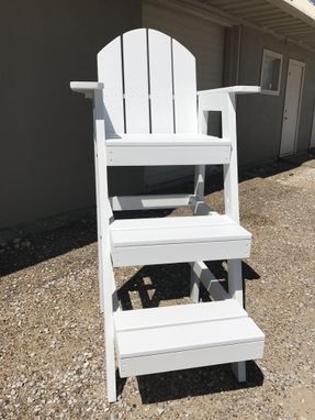 Custom Made Tall Beach Chair/Life Guard Chair