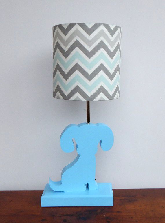 Buy Custom Made Handmade Wooden Animal Lamps For Nursery, Kids Room