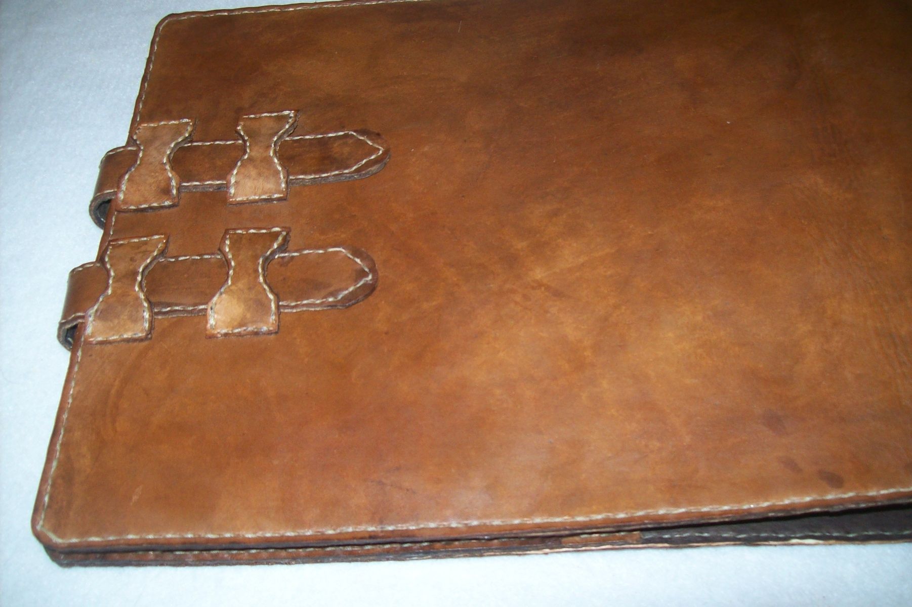 A Hand Crafted Custom Leather Business Checkbook Cover With A Hand Crafted Custom Leather Business Checkbook Cover With Name Made To Order From Kerry S Custommade