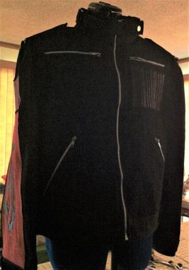 Custom Made Custom Rock Punk Denim Jacket