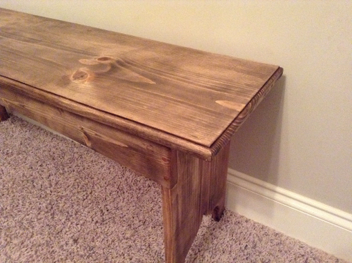 Custom Made Antique Style Bench